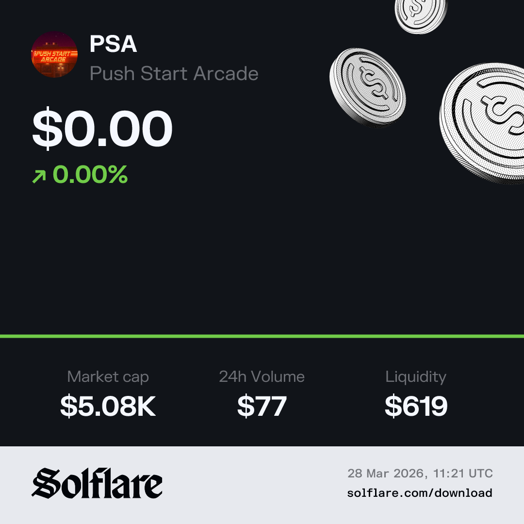 Buy Push Start Arcade (PSA) Easily | Solflare Wallet Guide
