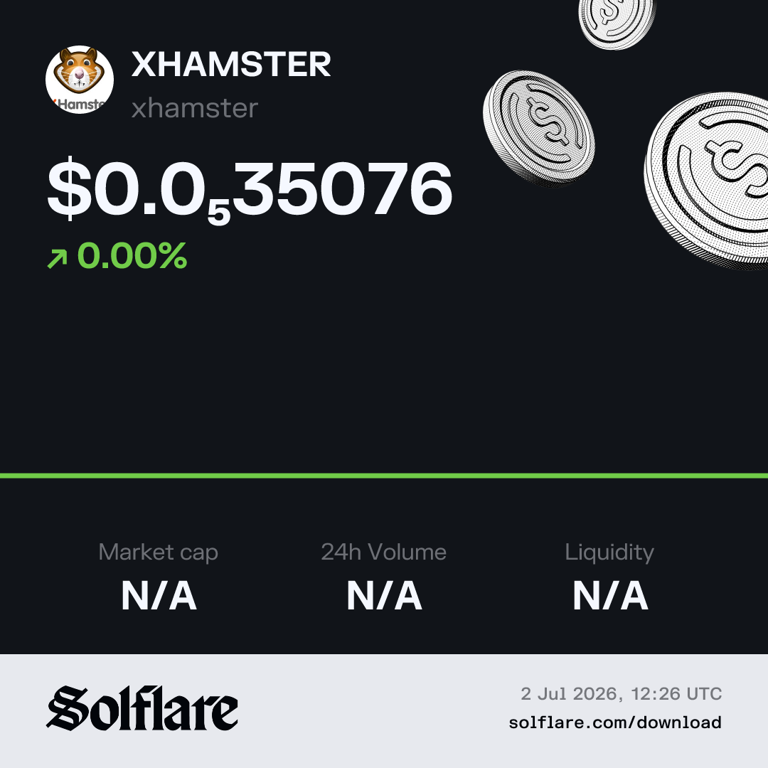 xhamster-wbktza-gxcn-price-buy-swap-on-solflare-wallet